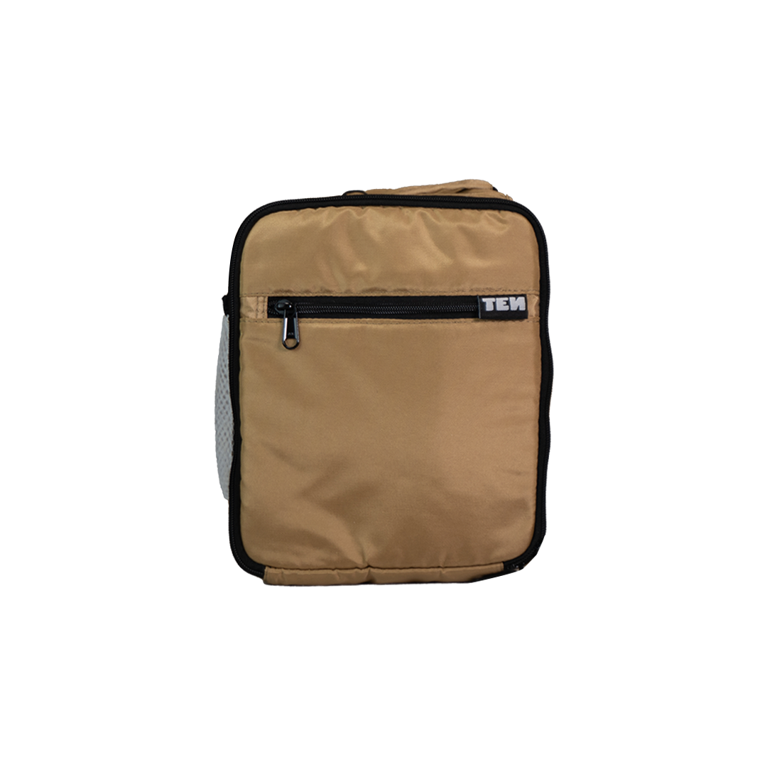 Square Lunch Bag - Tan