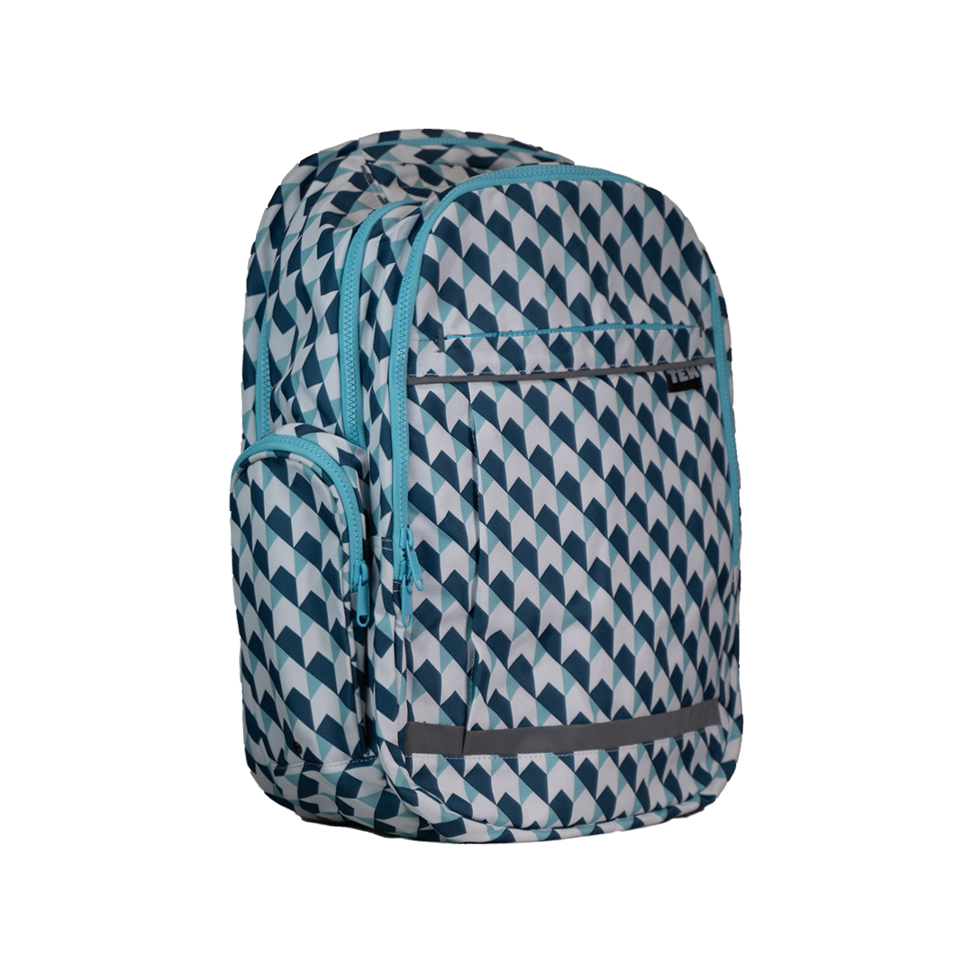 Medium Schoolbag Blue Arrow