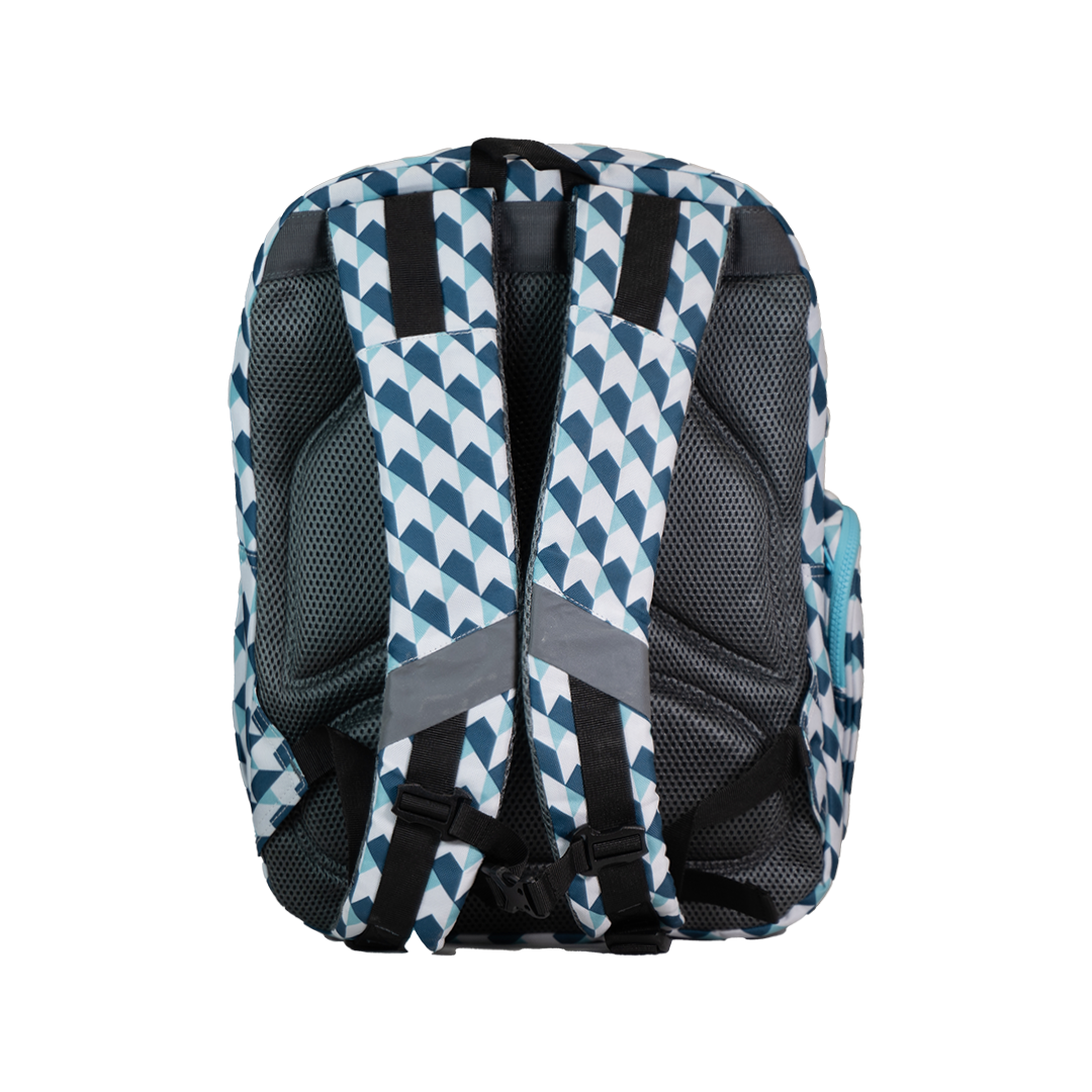 Medium Schoolbag Blue Arrow
