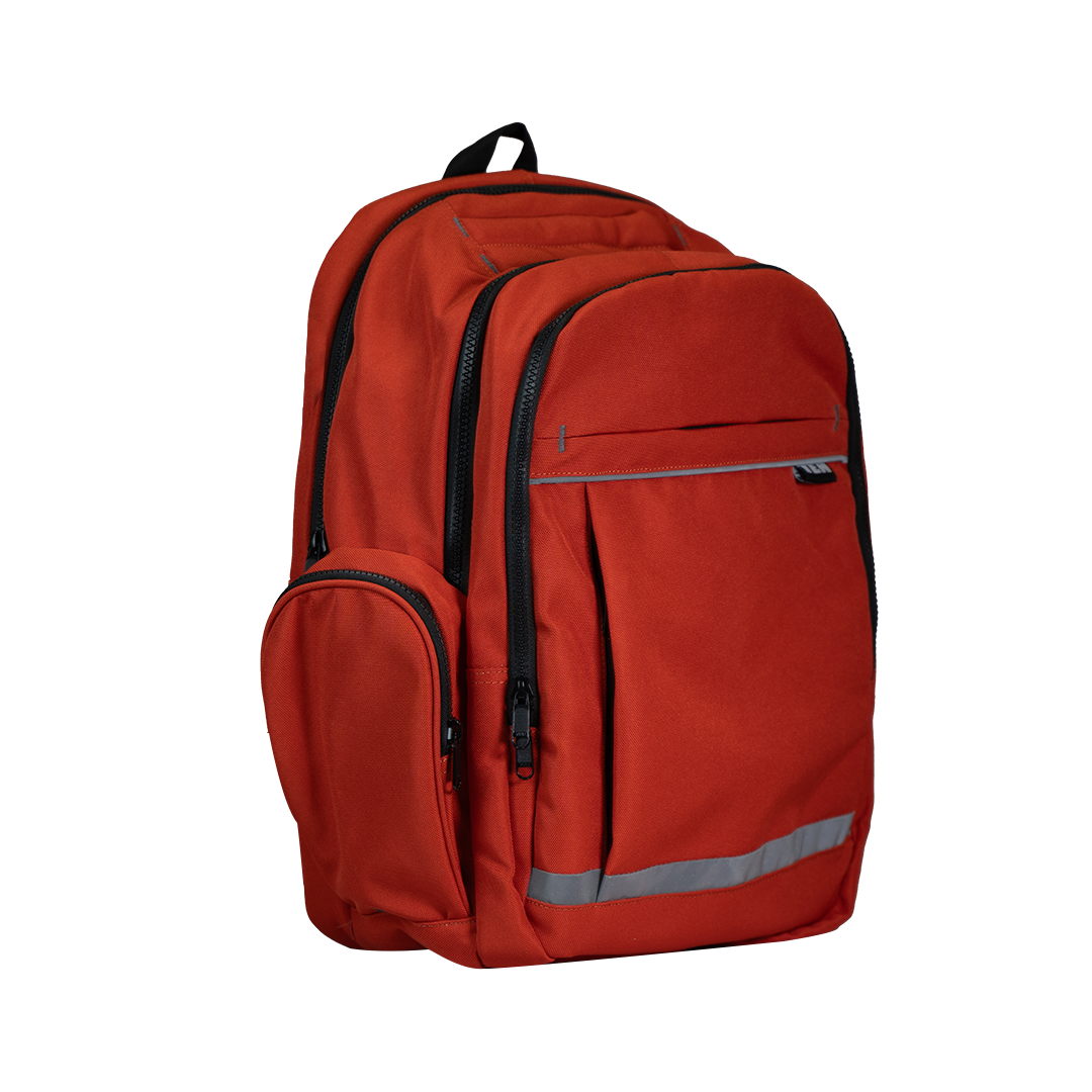 Large Schoolbag Firecracker Red