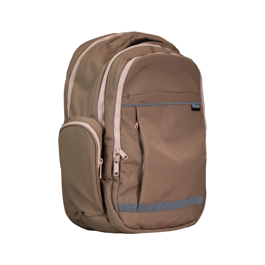 Large Schoolbag Tan