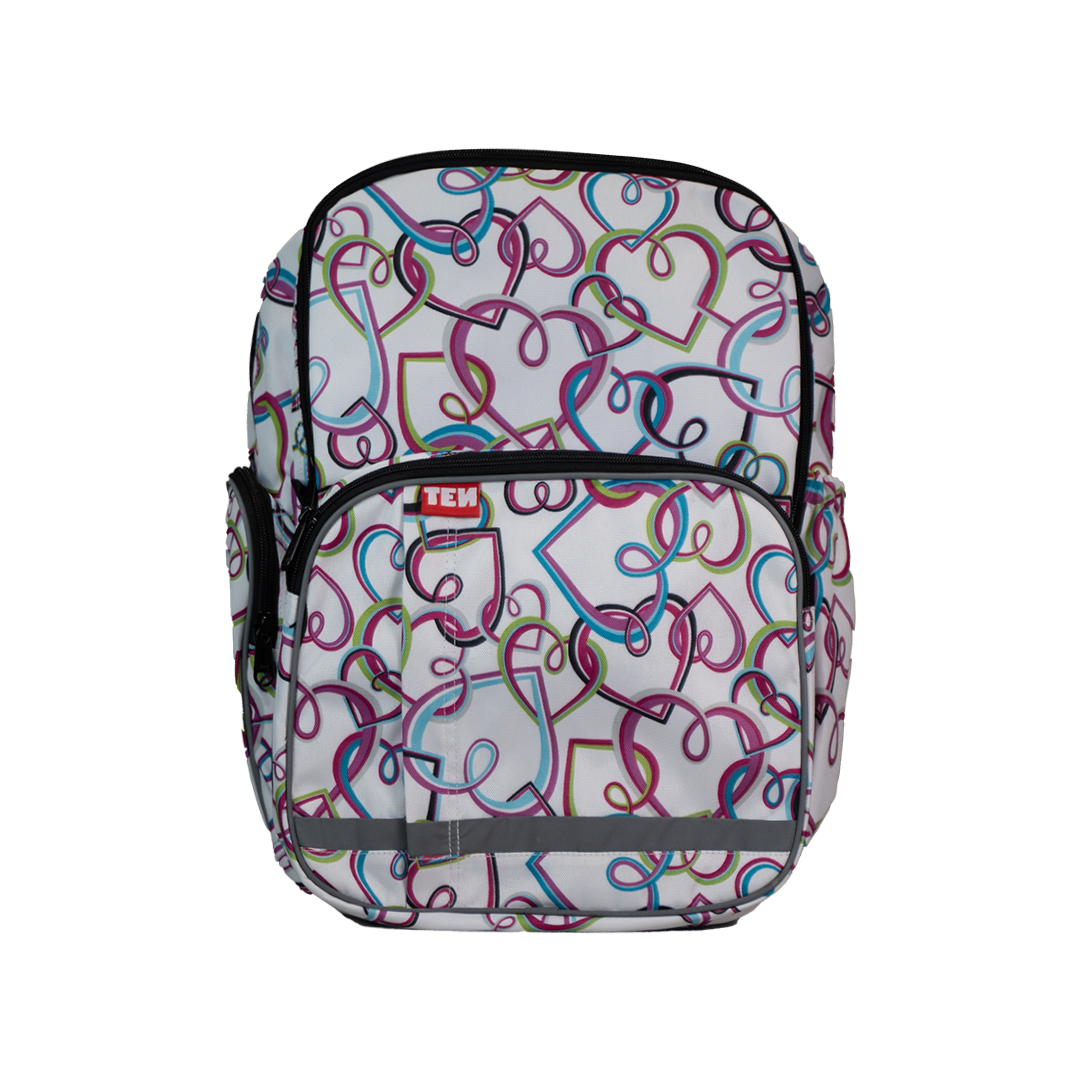 Large Schoolbag Hearts