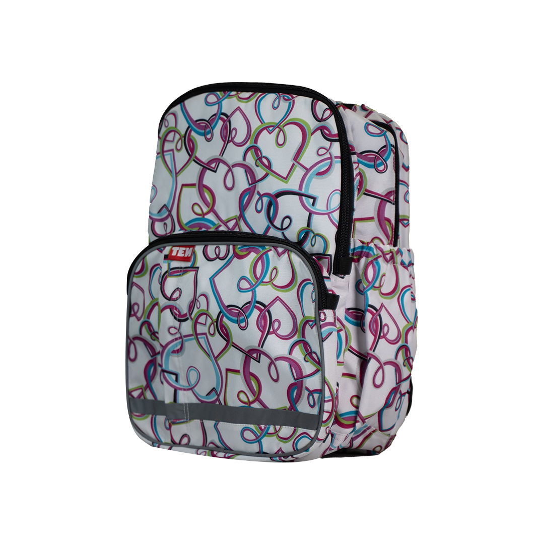 Large Schoolbag Hearts