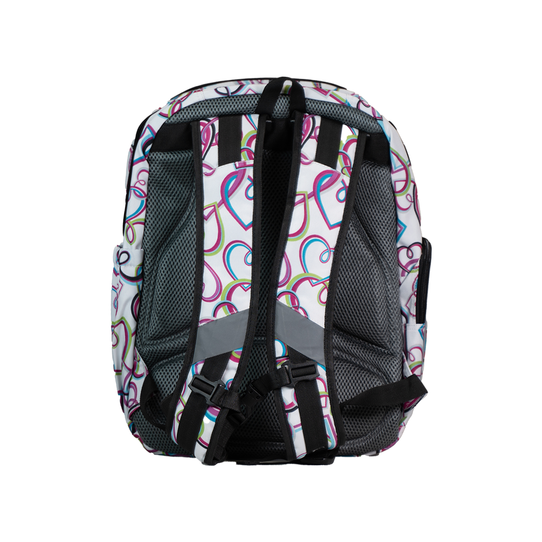 Large Schoolbag Hearts