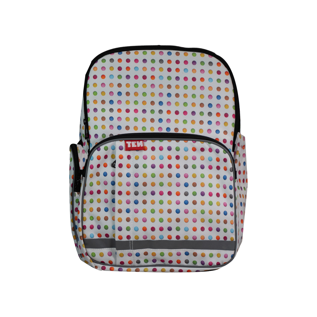Large Schoolbag Polkadots