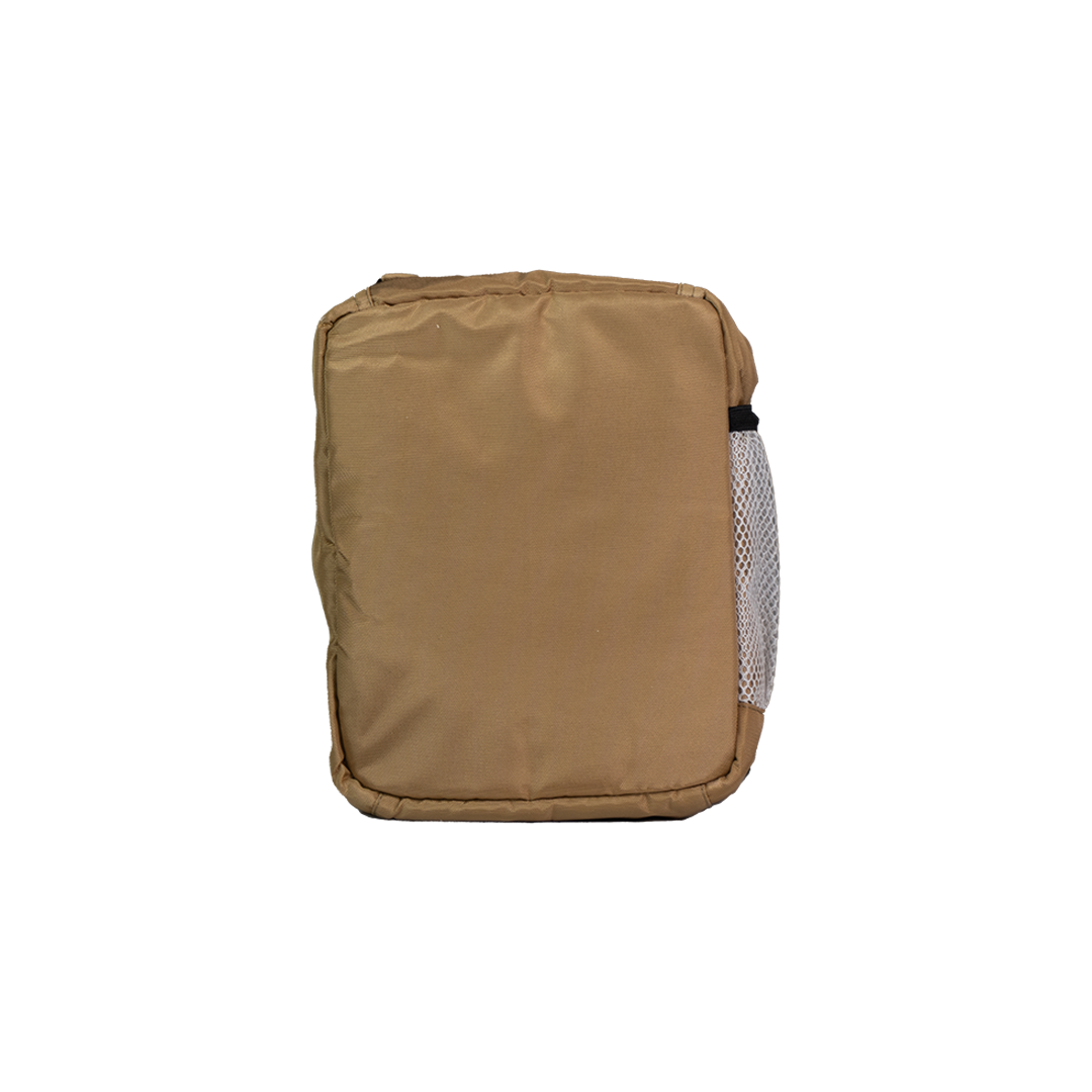 Square Lunch Bag - Tan